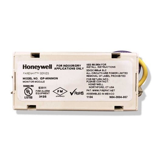 FARENHYT IDP-MINIMON ADDRESSABLE MONITOR MODULE IDPMINIMON – Fire Alarm ...