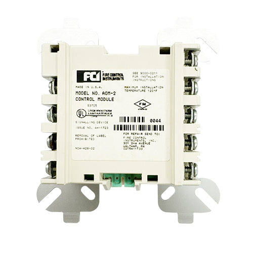 New Gamewell-FCI AOM-2 Addressable Control Module – Fire Alarm PARTS DEPOT